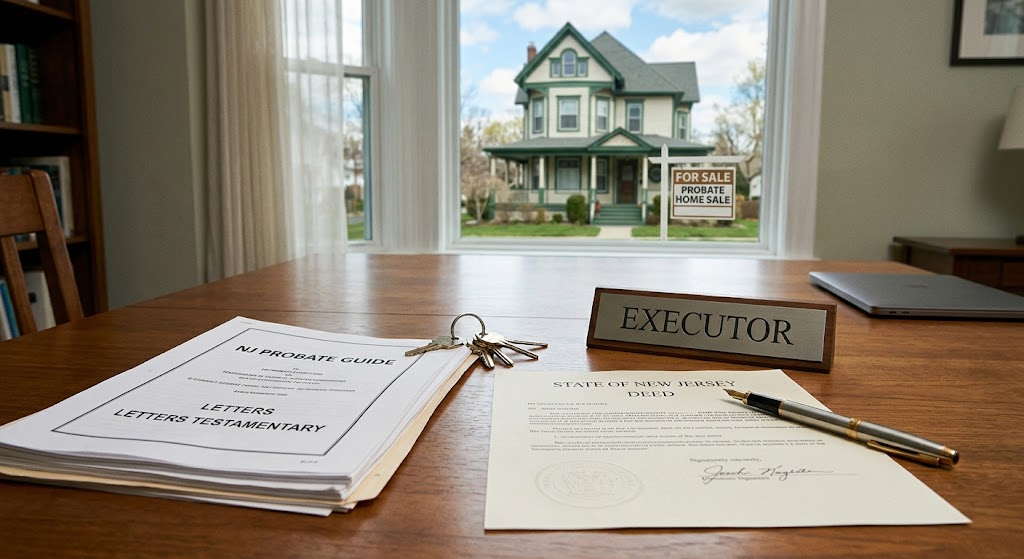 NJ probate home sale