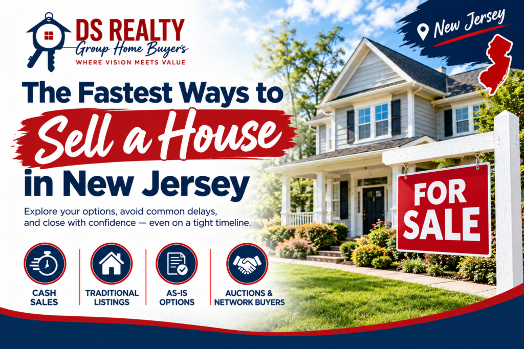 fastest way to sell a house in New Jersey